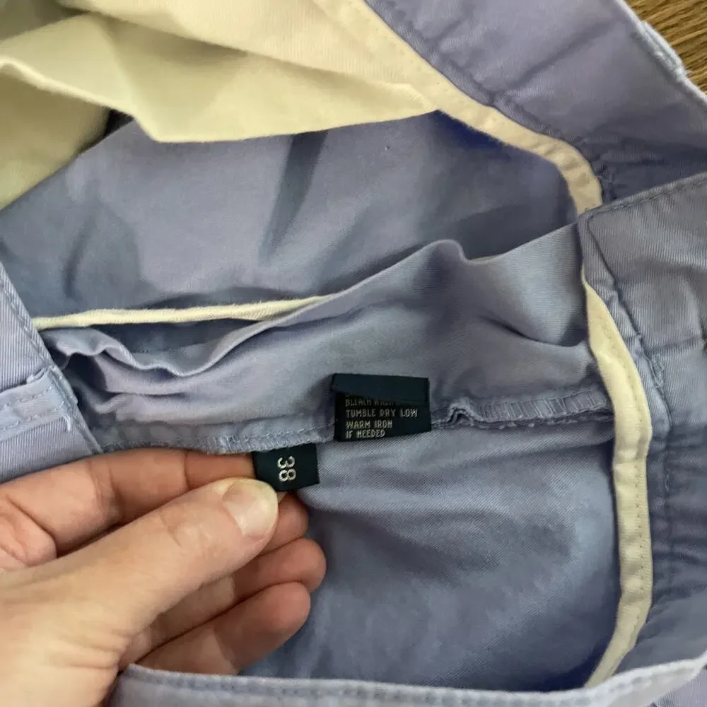 Polo Ralph Lauren Shorts Mens Size 38 Light Blue 9